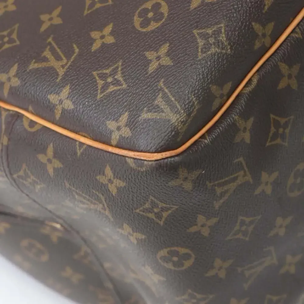 LOUIS VUITTON Brown Monogram Canvas Boston Bag